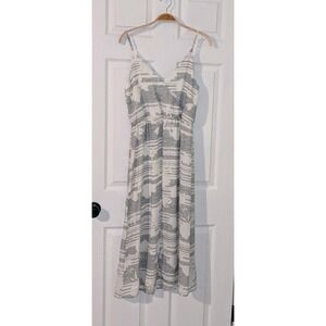 Sienna Sky Midi Dress V-Neck Sleeveless Casual Sundress Size‎ Small S NWOT